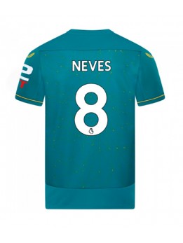 Wolves Ruben Neves #8 Auswärtstrikot 2022-23 Kurzarm